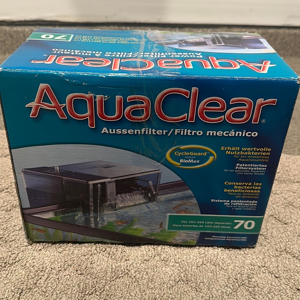 Aqua Clear Power Filter 40-70 Gallon Aquariums
